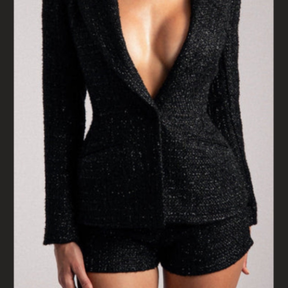 Meshki Adelaide Tweed Blazer and Short set